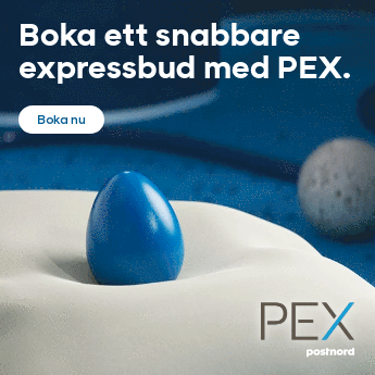 Boka ett snabbare expressbud med PEX