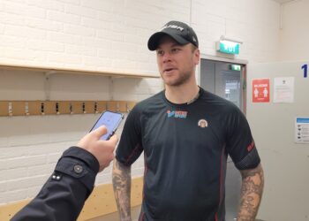 Christian Folin ser fram emot att möta gamla laget Växjö med sitt nya, eller ... tja "nya" –, Frölunda.