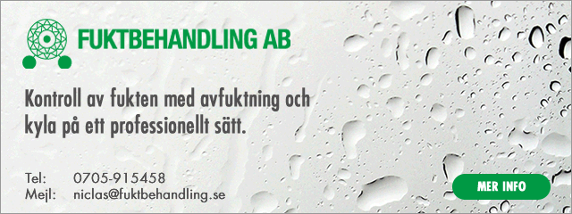 Fuktbehandling AB | kontroll av fukten med avfuktning och kyla på ett professionellt sätt.