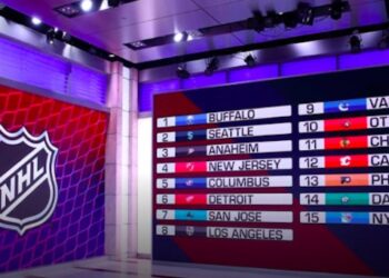 Allt redo för runda 1 i natt. Viaplay sänder NHL-draften med början 02.00. Foto (skärmdump): NHL.COM