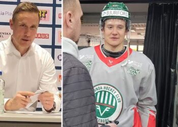 Roger Rönnberg poängterade hur skicklig motståndaren Växjö är. Erik Borg underströk att det är presspel som gör Frölunda framgångsrikt.