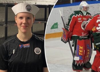 Maja Helge med första SDHL-nollan när Frölunda gjorde 7–0 på AIK.